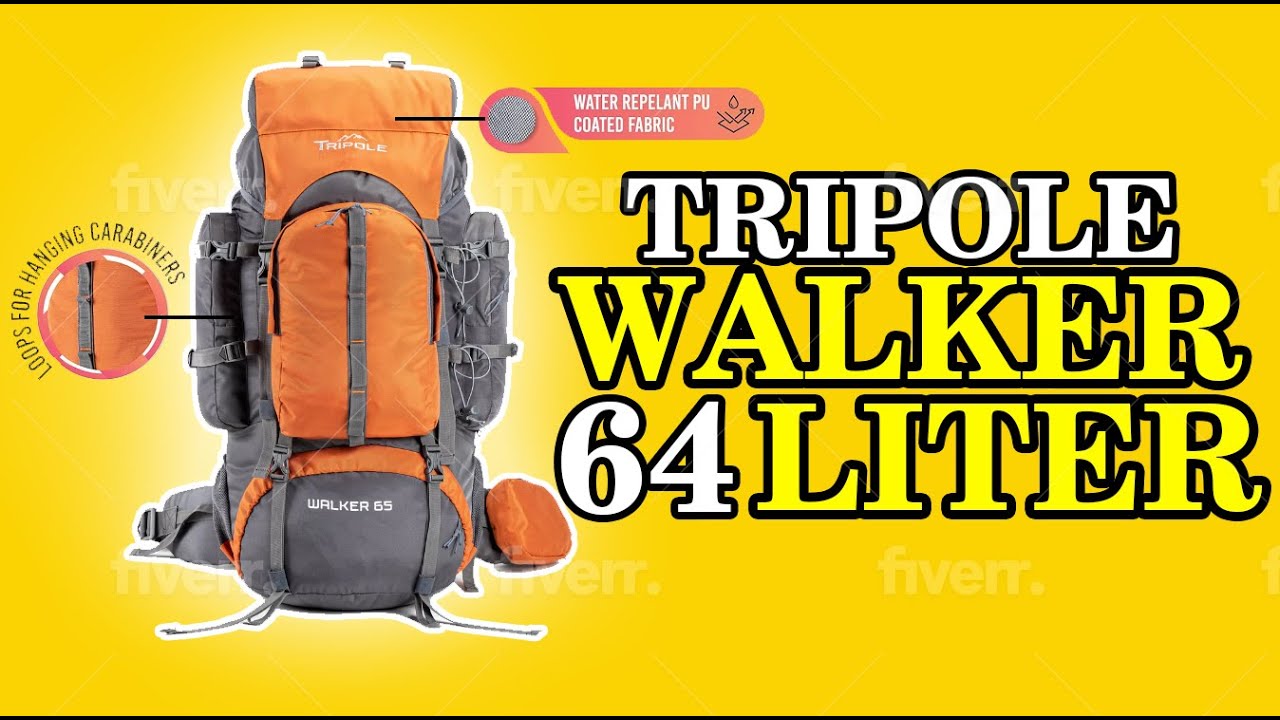 Tripole Walker 65 Litres Rucksack Trekking and Backpacking Rucksack