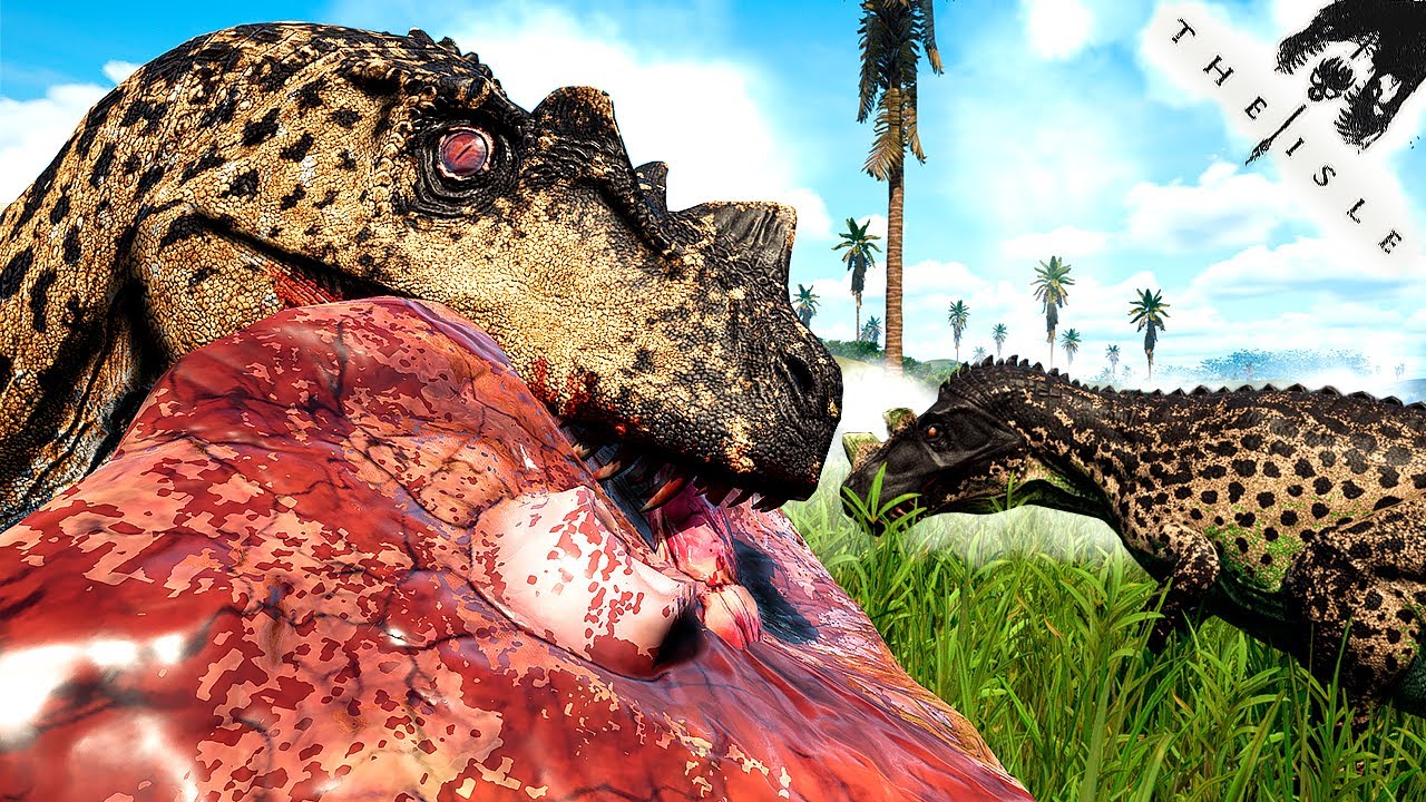 Dinossauro - NOVO Ceratossauro, Filhote PERDIDO, Pra Sobreviver tem que ser CANIBAL - The Isle🦕