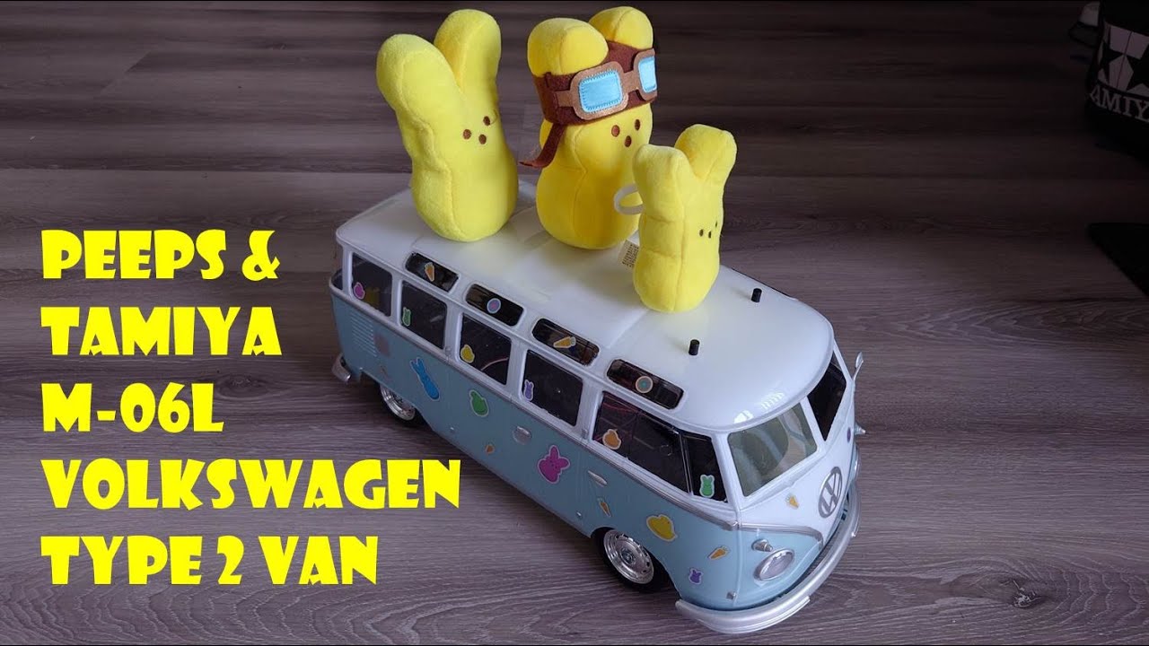 Tamiya M-06L Volkswagen Type 2 Van with Peeps