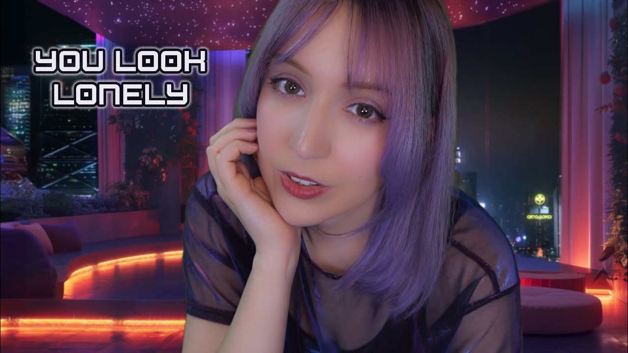⭐ASMR Blade Runner | You look lonely… I can fix that (atención personal, soft spoken futurista)