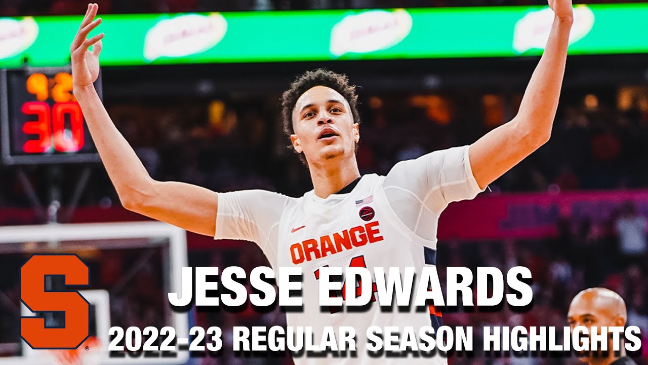 Jesse Edwards 2022-23 Regular Season Highlights | Syracuse Center