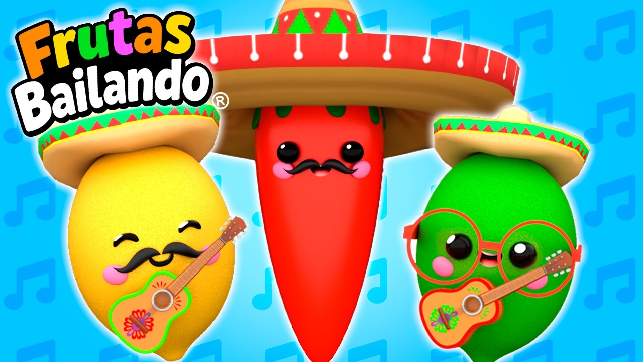 Un Poco Loco - Frutas Bailando M&uacute;sica Mexicana 🎺🌶️🍋