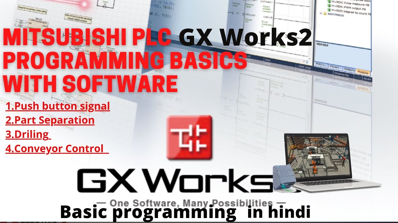 mitsubishi plc programming in hindi|mitsubishi plc programming|mitsubishi plc programming gxworks2