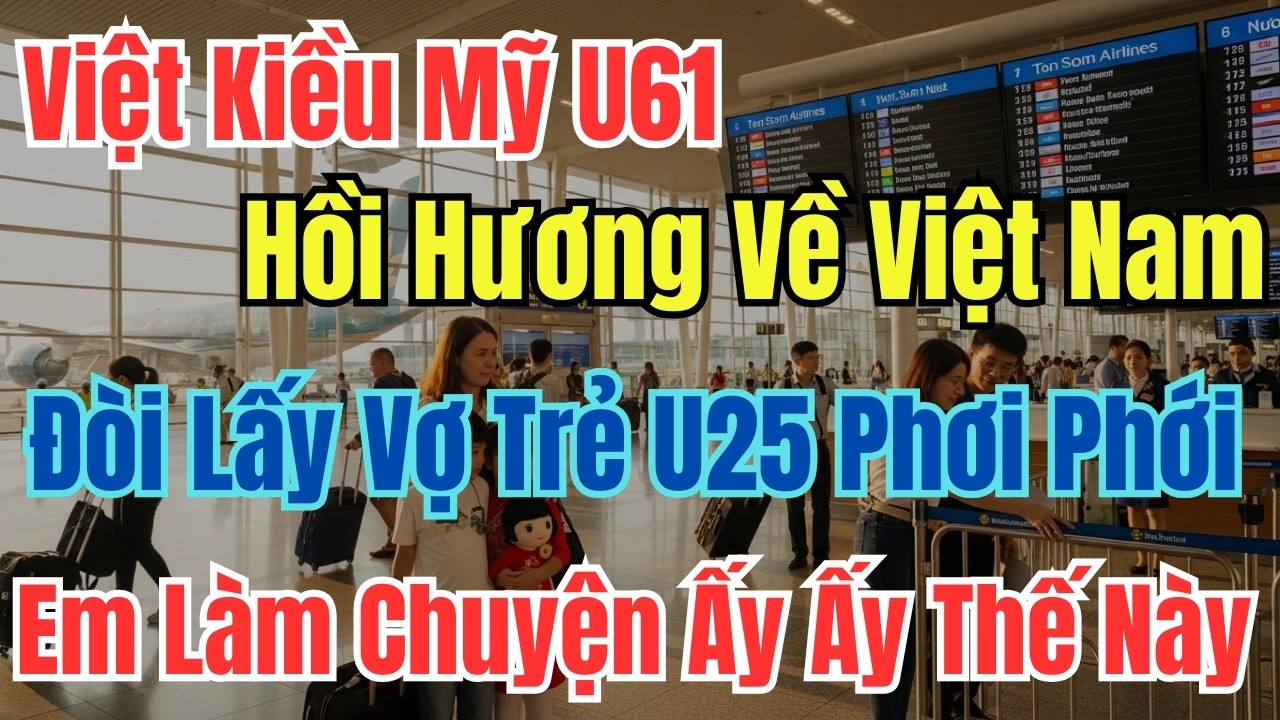 Việt Kiều Mỹ U61, Hồi Hương Về Việt Nam Đòi Lấy Vợ Trẻ U25 Phơi Phới, Em Làm Chuyện Ấy Ấy Thế Này.