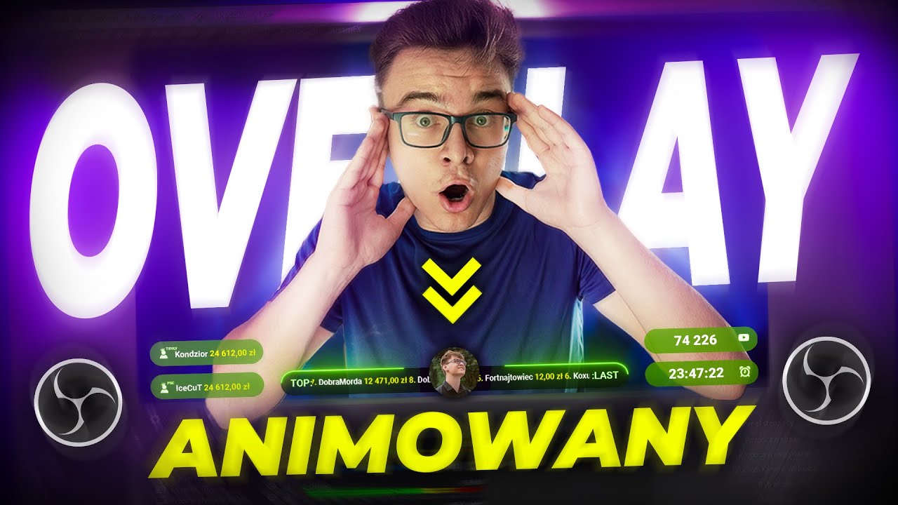 JAK ZROBIĆ PROSTY KOZACKI ANIMOWANY OVERLAY?