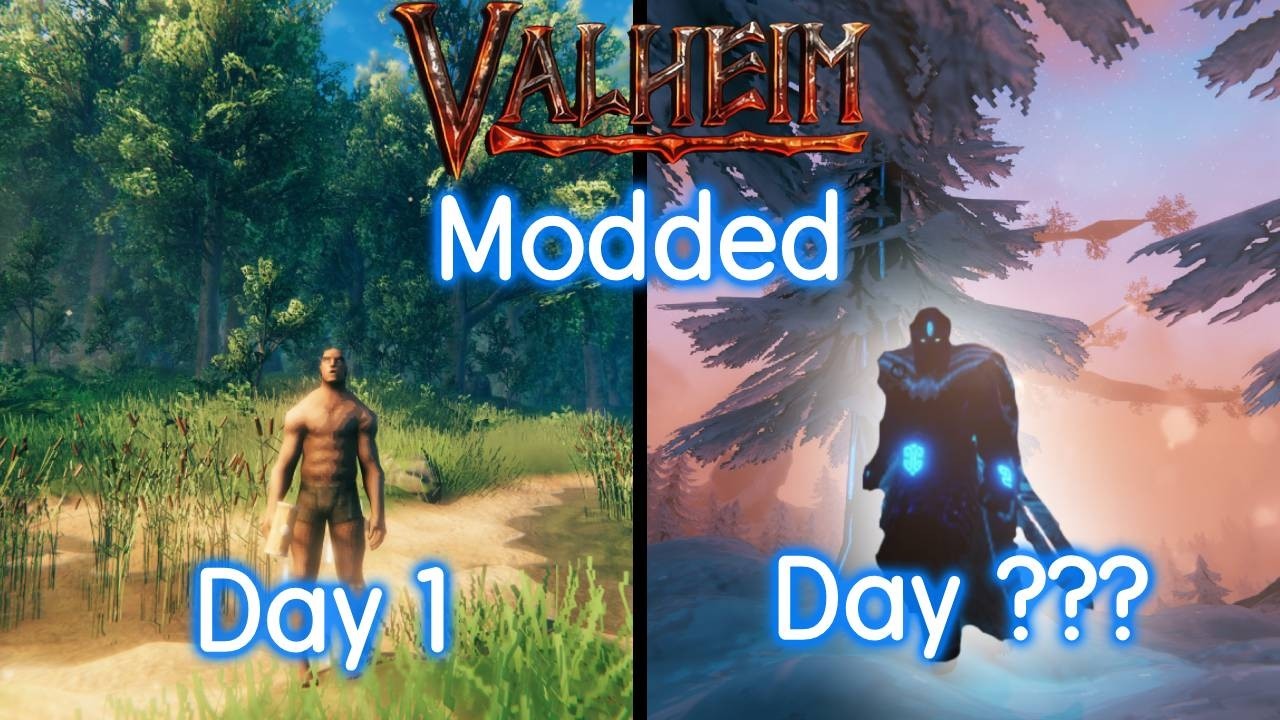 I Put All Of Valheim's Best Mods Into One ModPack - (Full Movie)