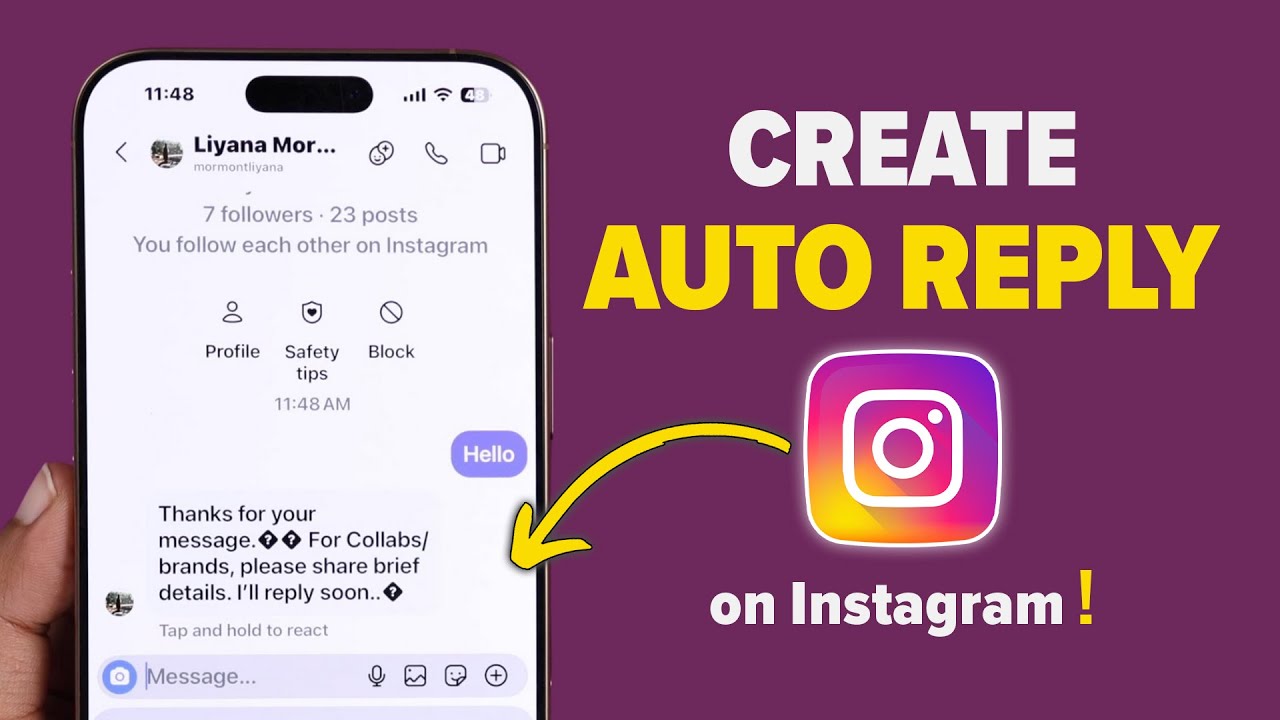 How to Create an Auto Reply On Instagram! [Step-by-Step Guide]