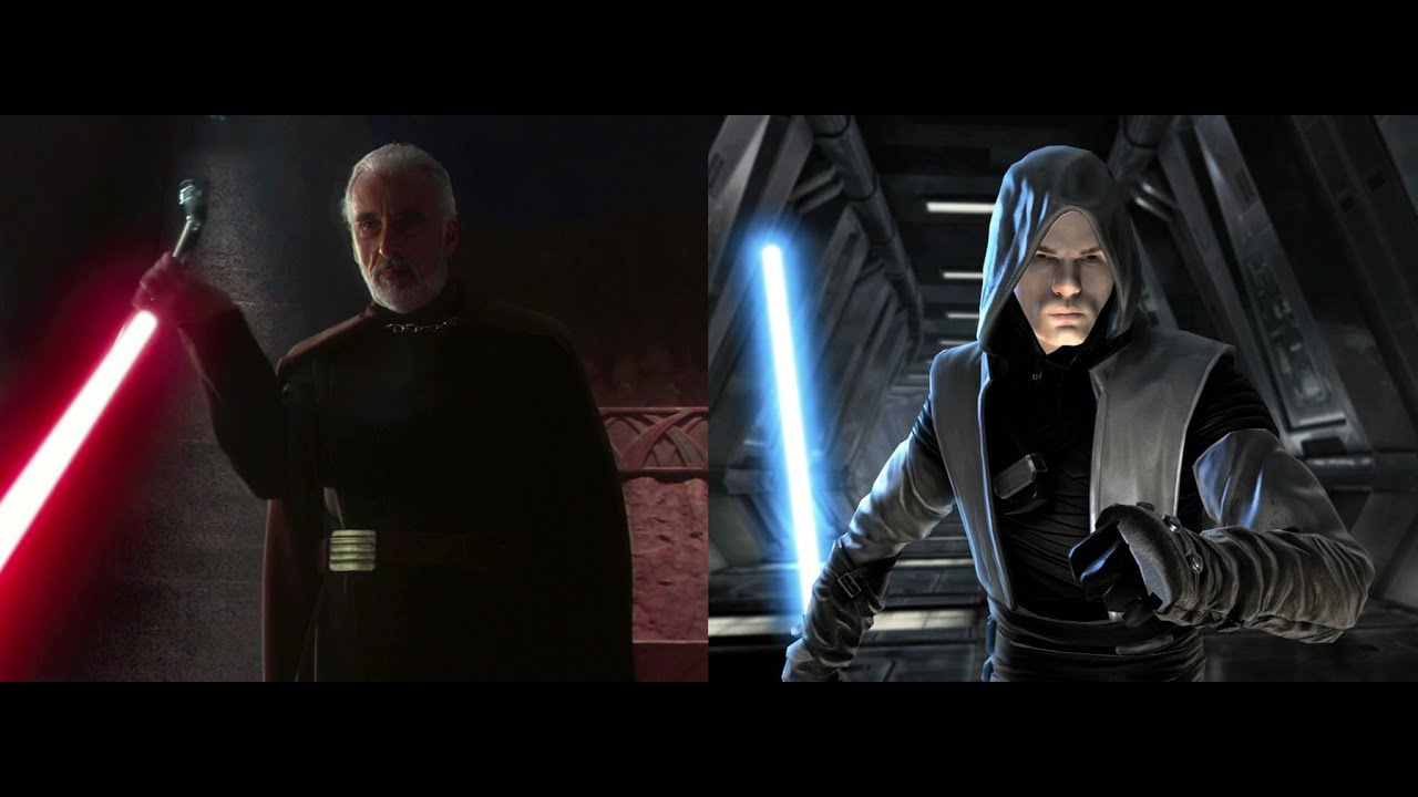 Versus Series: Count Dooku Vs. Galen Marek