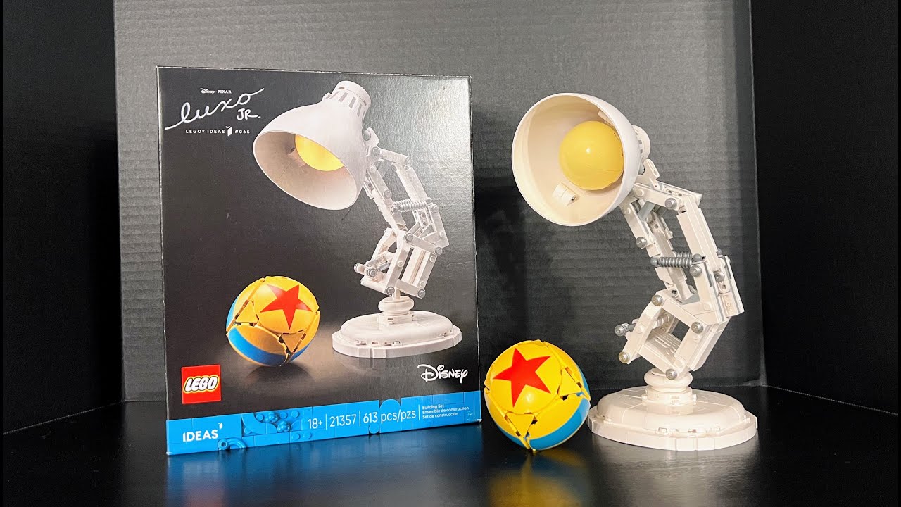ASMR Build LEGO Luxo Jr. (Pixar Lamp)