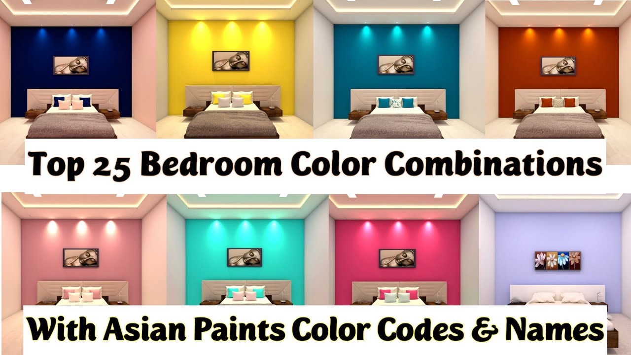 Best Color Combination for Bedroom | Bedroom Color Ideas | Bedroom Color Combination |Asian Paints