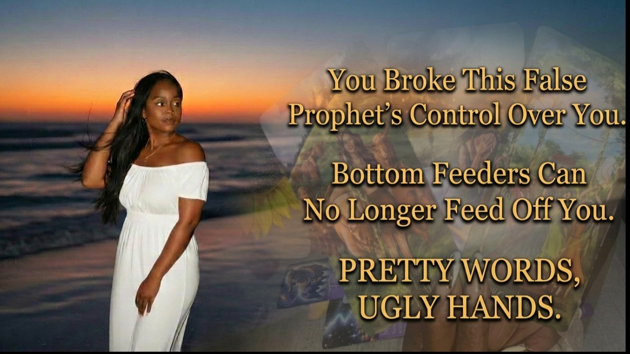 You Broke This False Prophet's Control Over You. Bottom Feeders Can No Longer Feed Off You.