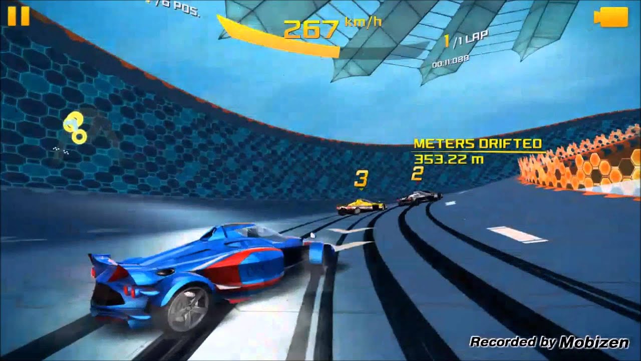 Asphalt 8 Tramontana XTR in Sector 8 Reverse