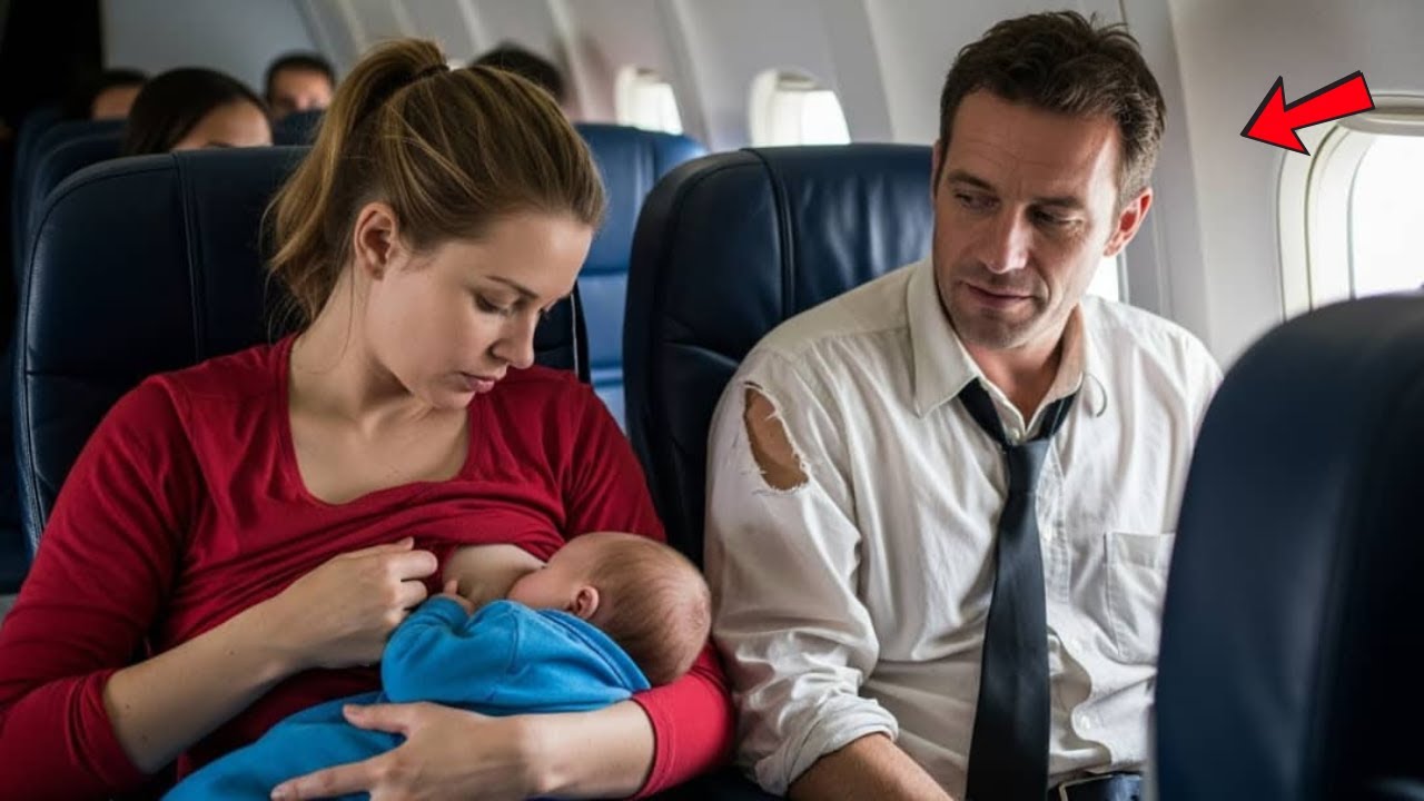 Poor single dad’s baby wouldn’t stop crying on the plane — until a single mother Did Something Unbel