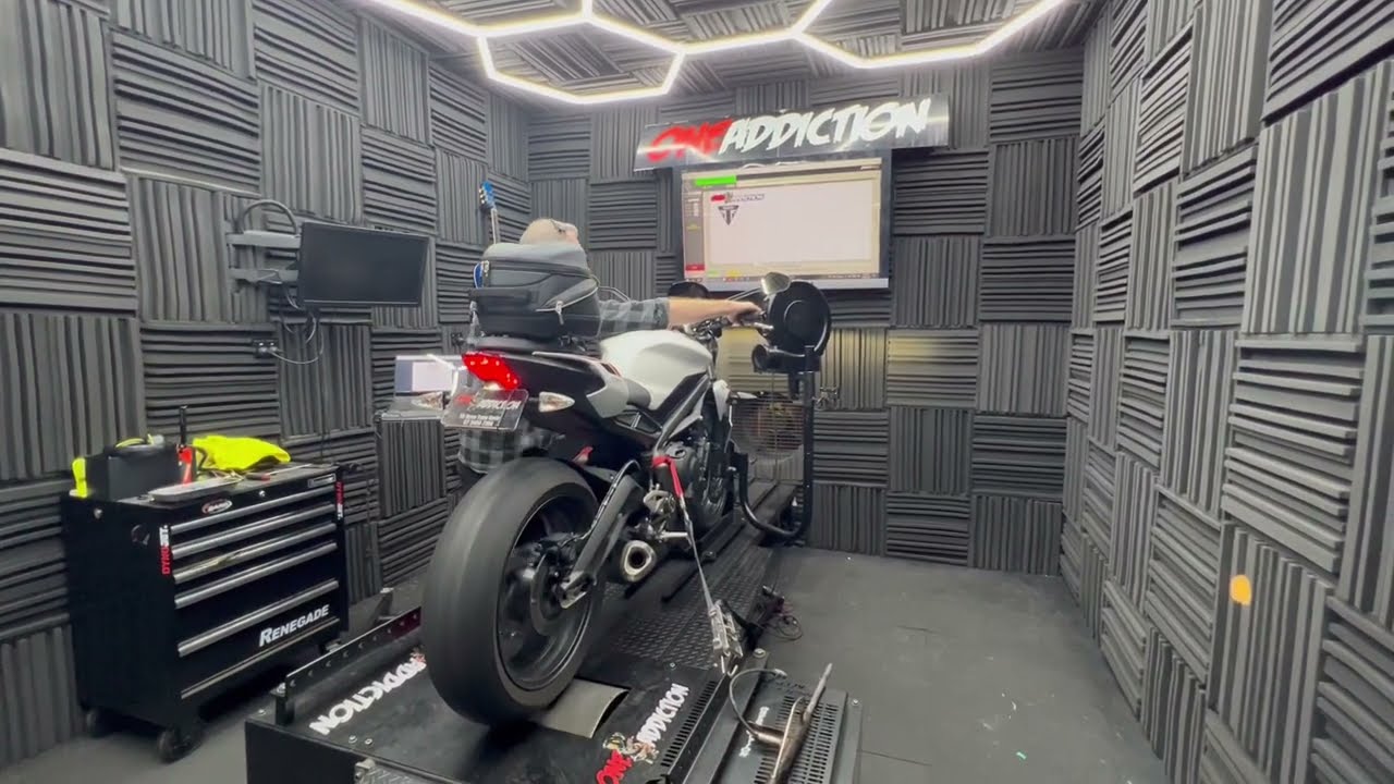 2021 Triumph Street Triple S 660 55-94HP De-Restrict and Tune with Stock Exhaust
