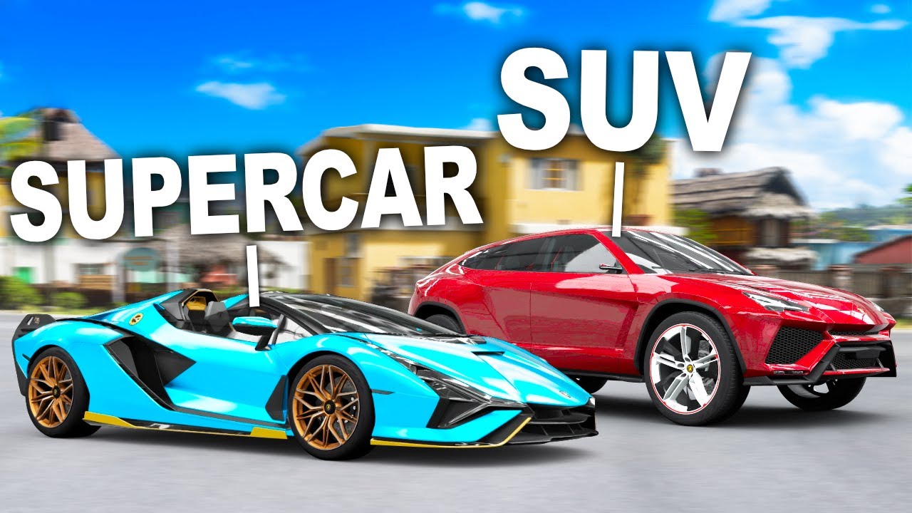 SUVs vs SUPERCARS! - Forza Horizon 5