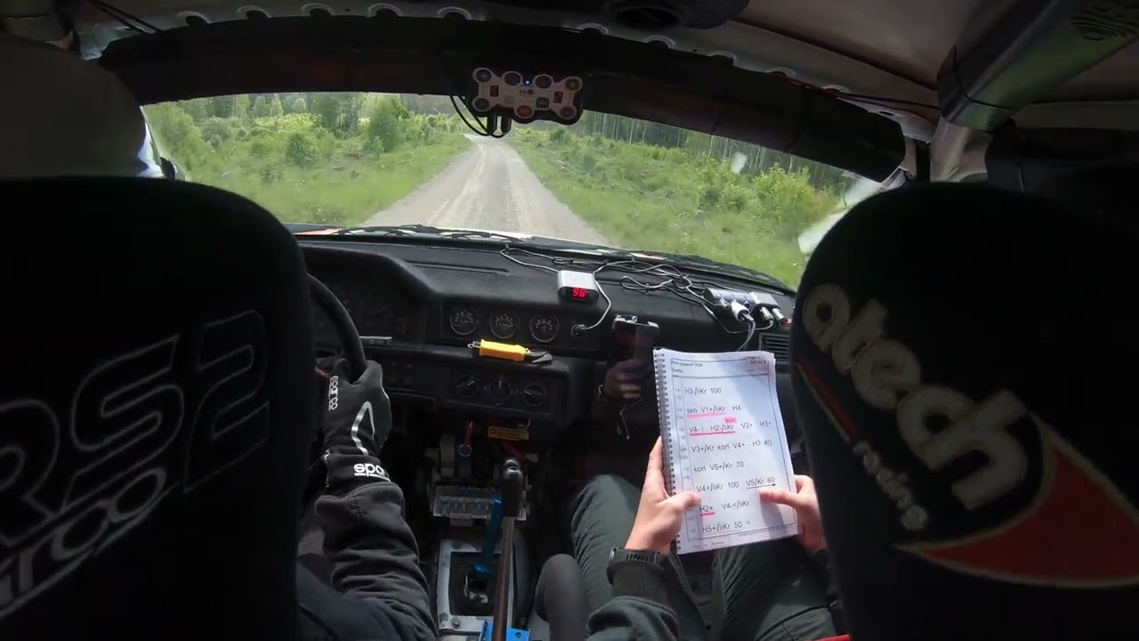 Rally Uppland 2024 SS4 J.Sund/J.Uppman