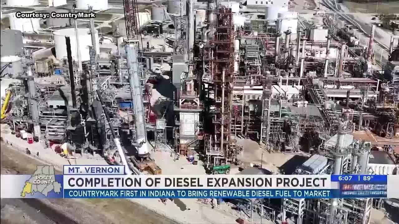 CountryMark diesel expansion project to bring renewable diesel to Indiana for the first time