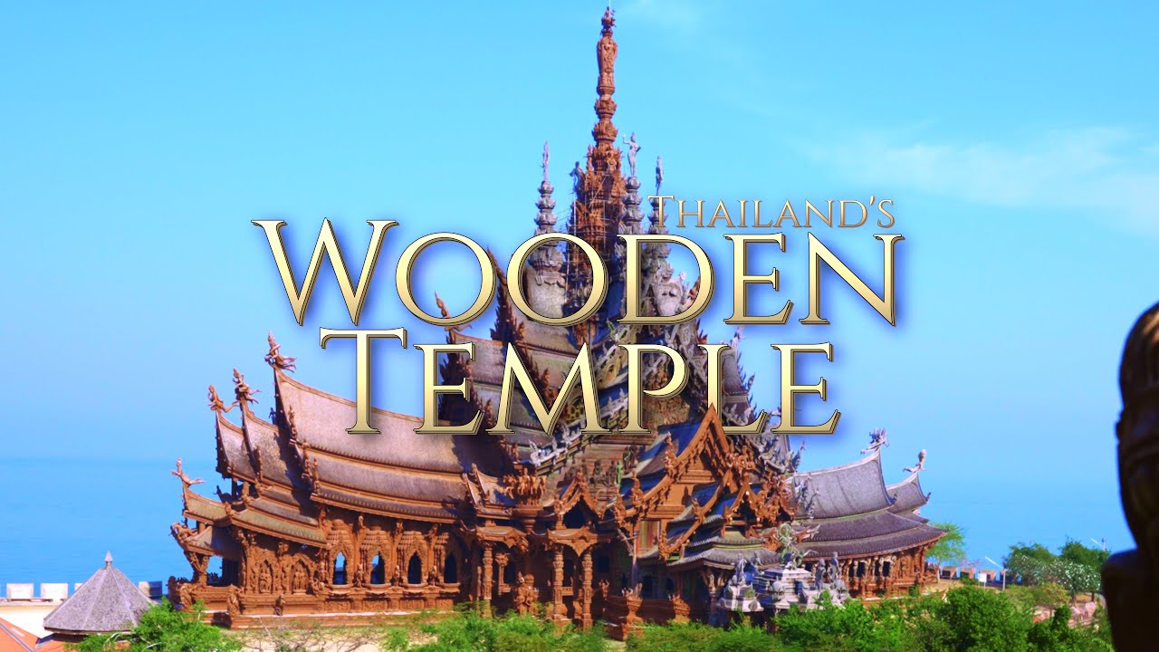 Thailand's Wooden Temple 🇹🇭 Sanctuary of Truth: Legacy of one man
