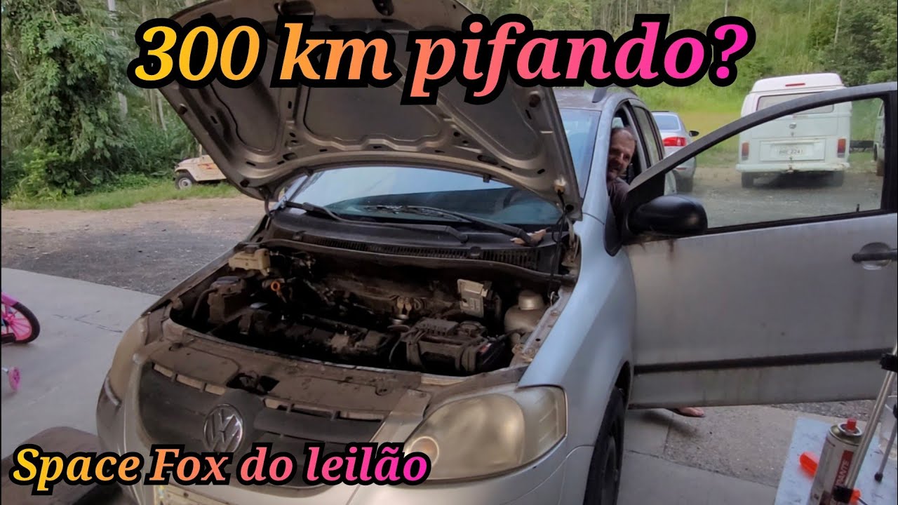 Qual o defeito da Space fox do leilão! Lavamos também!