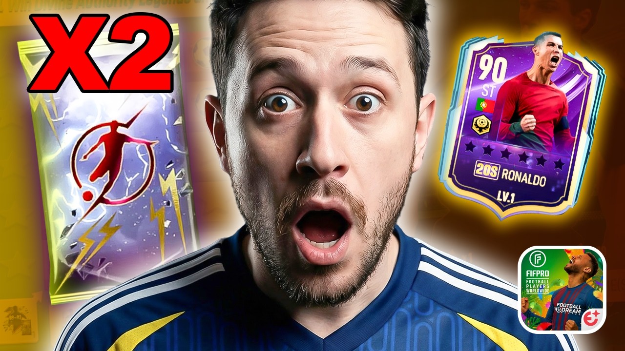 2 TANE 91 GEN EFSANE KART ÇIKTI! 🔥 BEDAVA RONALDO GELDİ! PAKET AÇILIMI! Football Dream Be A Pro