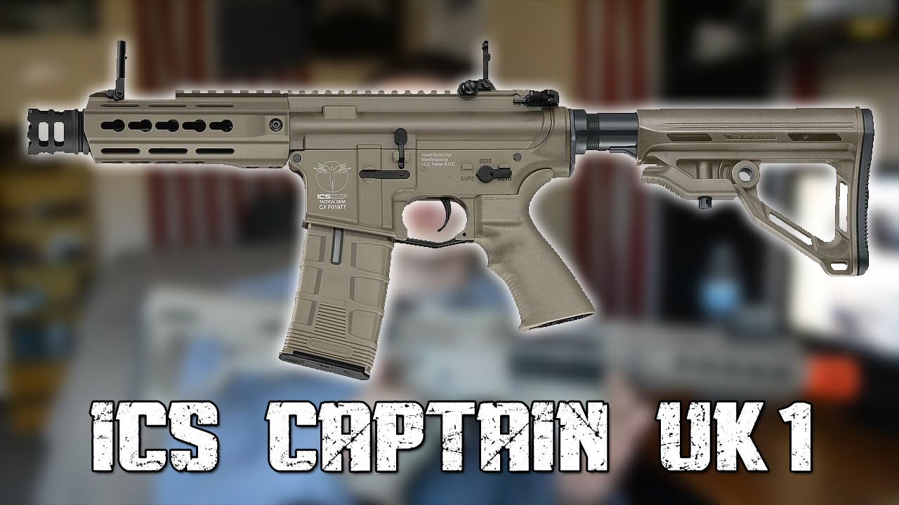 Airsoft | ICS Captain CXP-UK1 Review & Gameplay | NEW GUN GIVEAWAY!