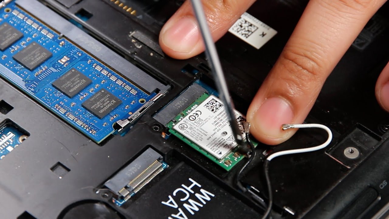 How to Replace the Dell Latitude E7240 Wifi Card!