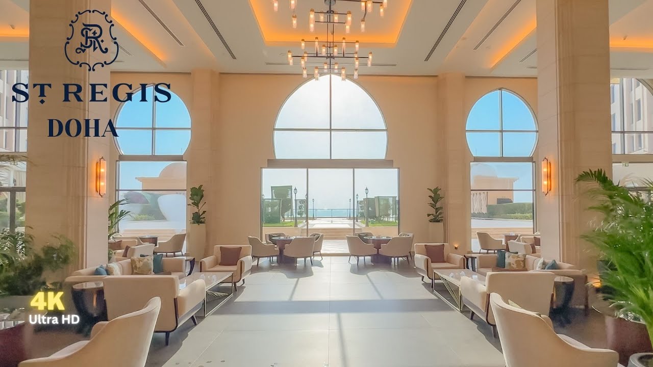 St. Regis Doha, Qatar |  John Jacob Suite with sea view | Luxury Hotel Full Experience Review