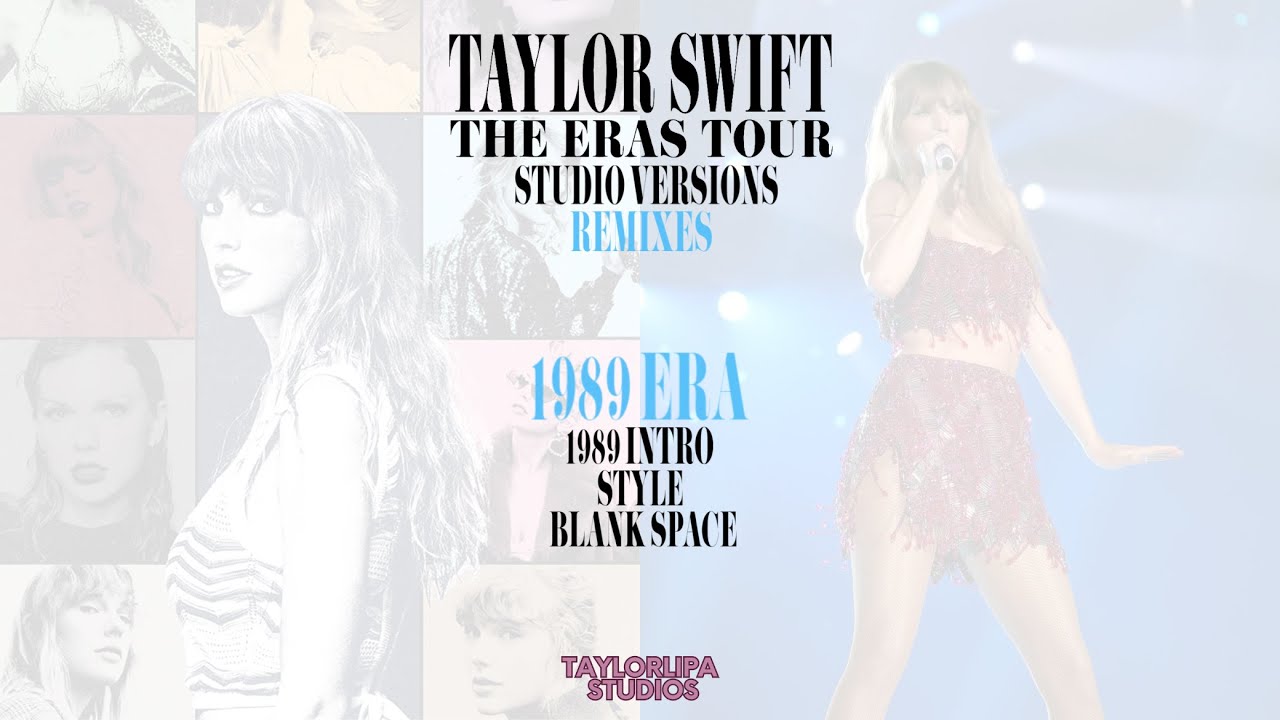 Taylor Swift - 1989 Intro / Style / Blank Space - [Eras Tour Empty Stadium Remix]