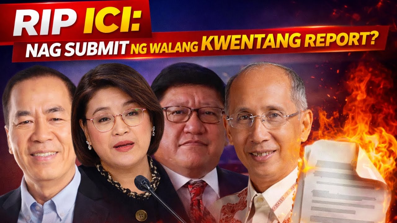 RIP ICI: NAG SUBMIT NG WALANG KWENTANG REPORT?