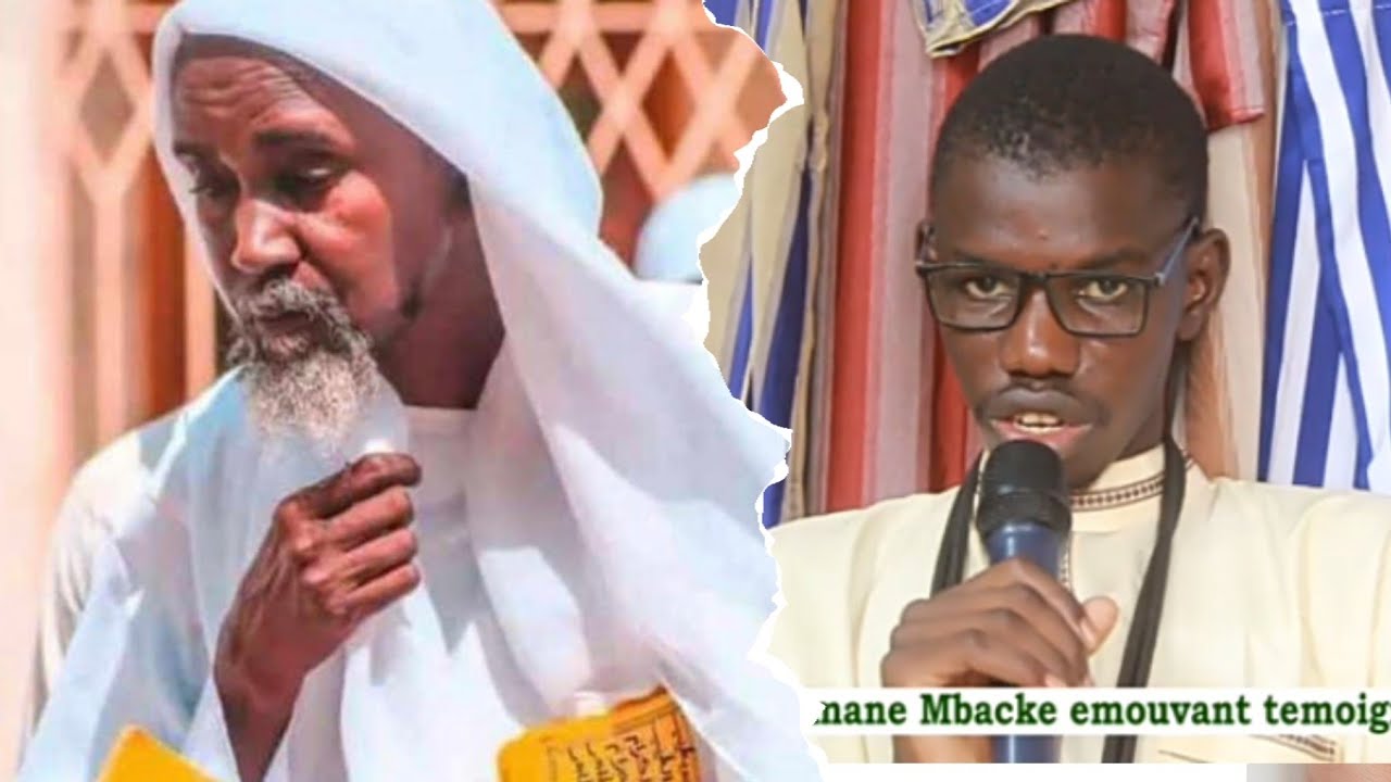 Deces de S Abdou Rahmane Mbacke emouvant Temoignage d'un Talibe  s cheikh sour