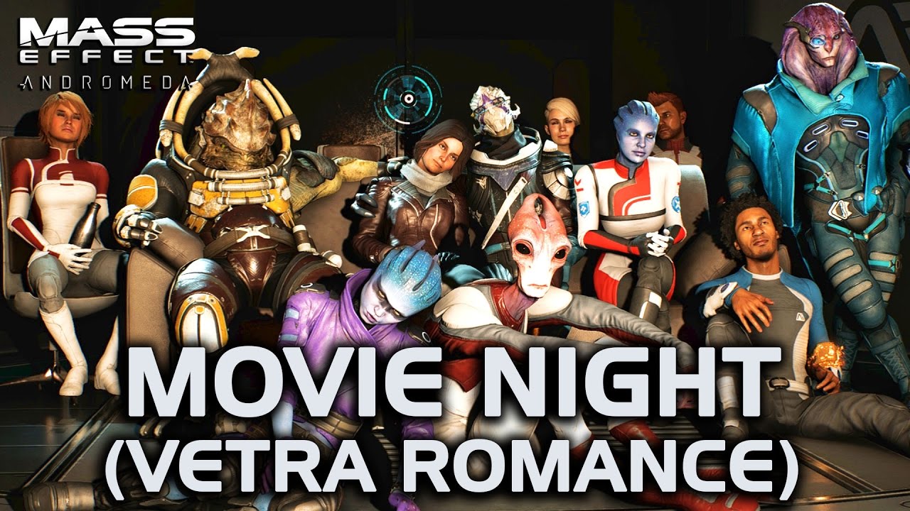 Mass Effect Andromeda - Movie Night (Vetra Romance)