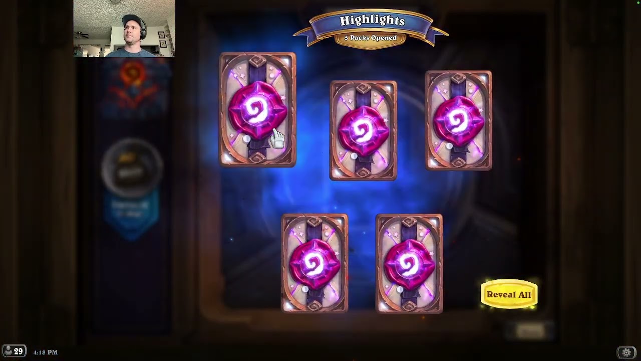 Opening 150 Hearthstone Packs - Cataclysm