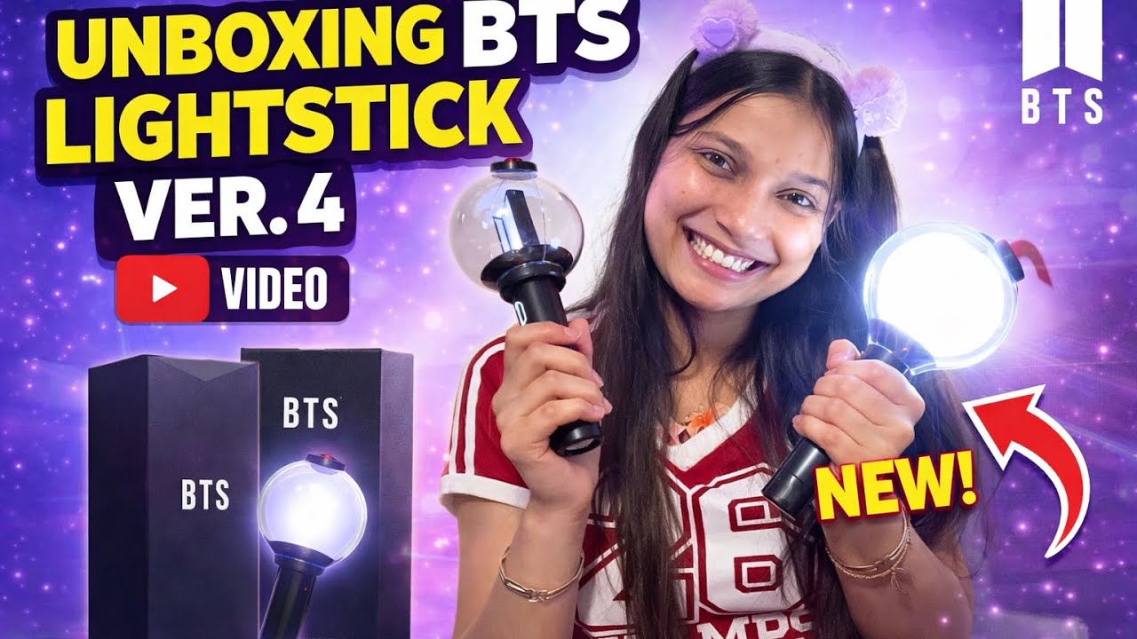 I Finally Got BTS Lightstick Ver. 4 😭💜 | Unboxing