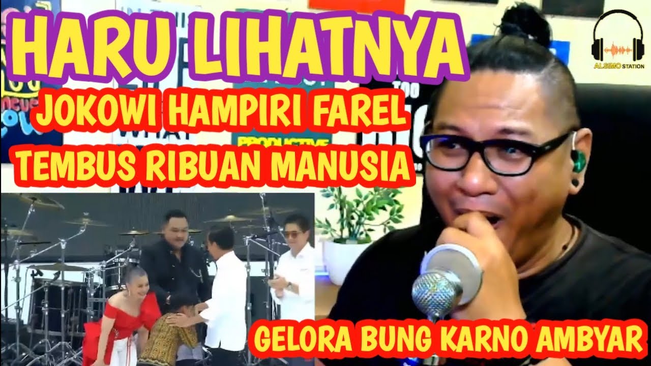 🔴Farel Prayoga Secara Khusus Di Salami Pak Jokowi LIVE NUSANTARA BERSATU