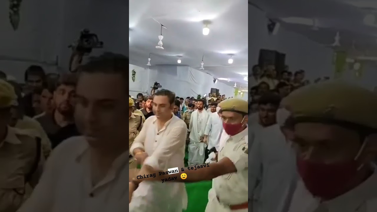 Tejashwi Yadav and chirag Paswan 🔥🔥🔥 || Youth icon of bihar😊