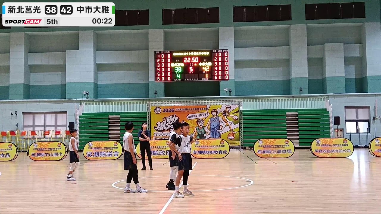 【EBW2026- 五男排名賽】G79 新北莒光 vs 中市大雅 - 2026/01/21