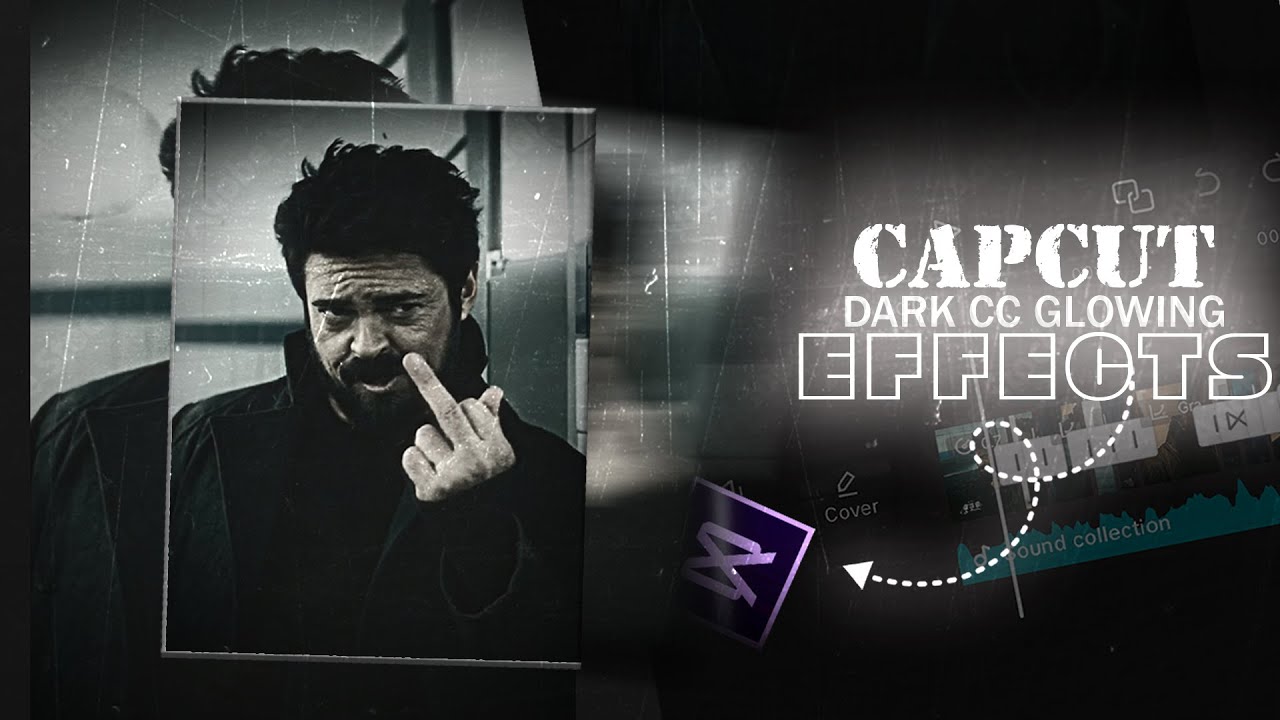 Viral TikTok Dark Glowing CC Effects with CapCut Tutorial