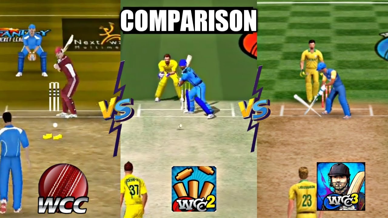 WCC vs WCC2 vs WCC3 (Comparison) (Evolution of wcc)
