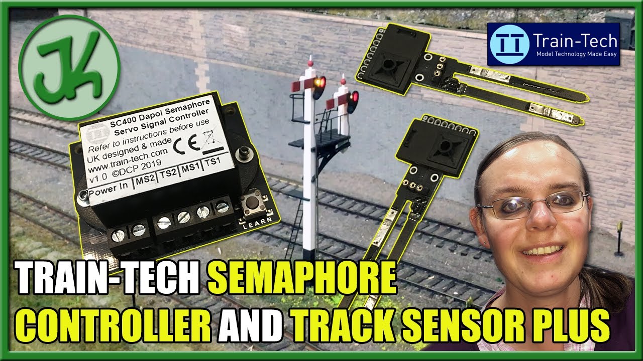 Easily Automate Semaphore Signals in DC and DCC! Train-Tech Products Tested!