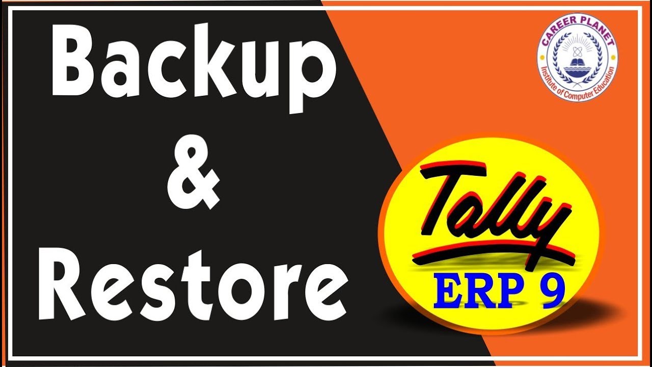 Backup and Restore in Tally ERP 9 | Learn Tally ERP 9