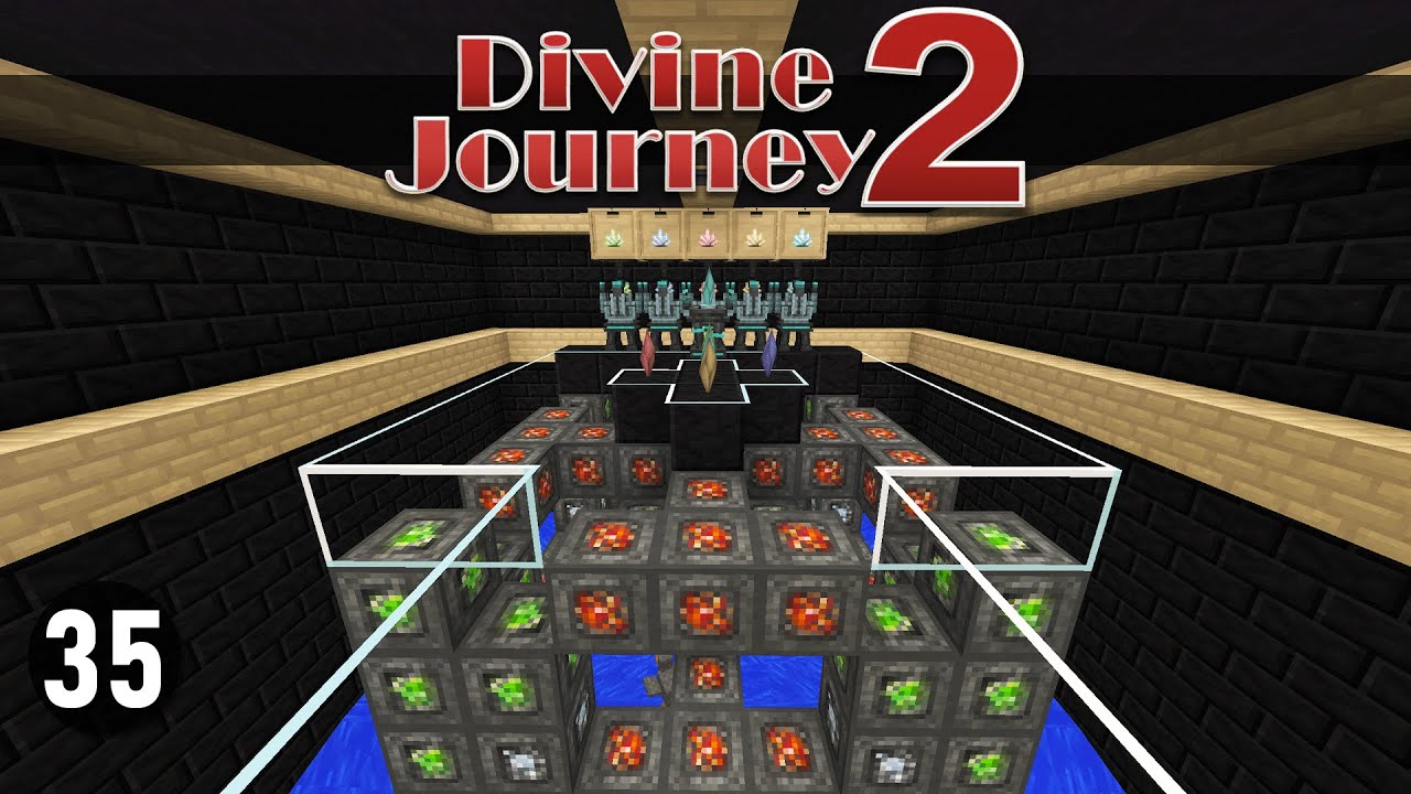 Divine Journey 2: Ep35 - Demonic Will & Life Essence Automation! Modded Minecraft