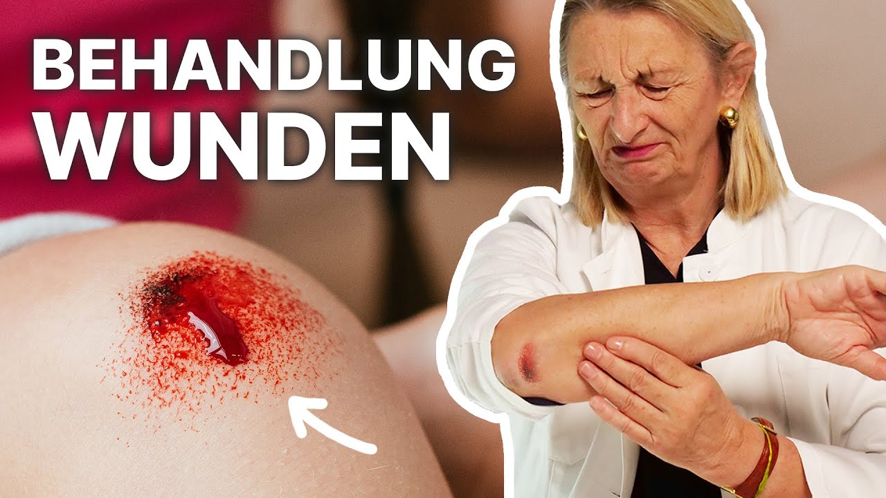Was tun bei Schürfwunden?🤔 Dr. Barbara Meyer-Lehmann klärt auf🔎👩🏻‍⚕️