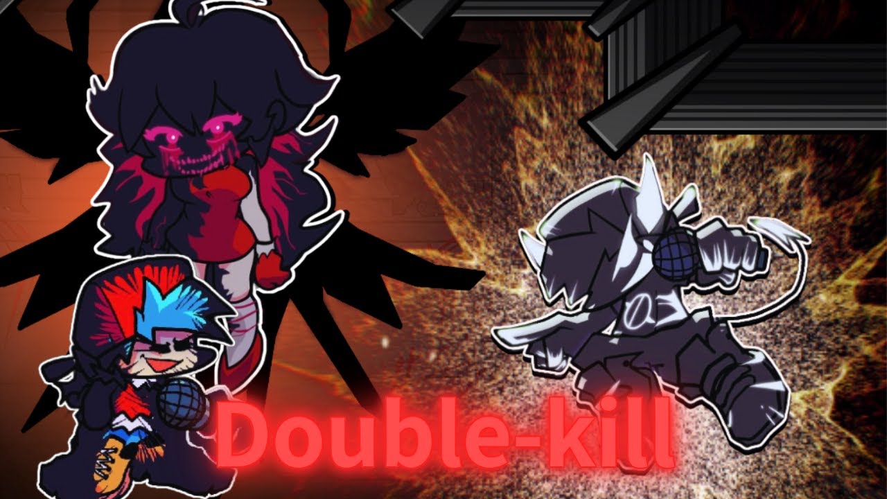 FNF Corruption | Double-kill - Evil GF and Evil BF VS Soul bf - cover