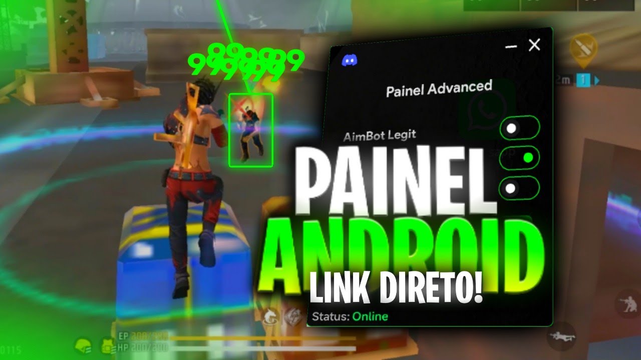 LINK DIRETO!🩸 PAINEL ANDROID FULL VERMELHO ATUALIZADO 🥶 AIMBOT ANDROID | LINK DIRETO