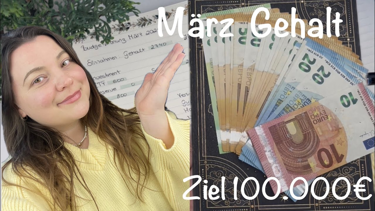 Normalverdiener Gehalt Budgetplanung // Sparen mit der Umschlagmethode 