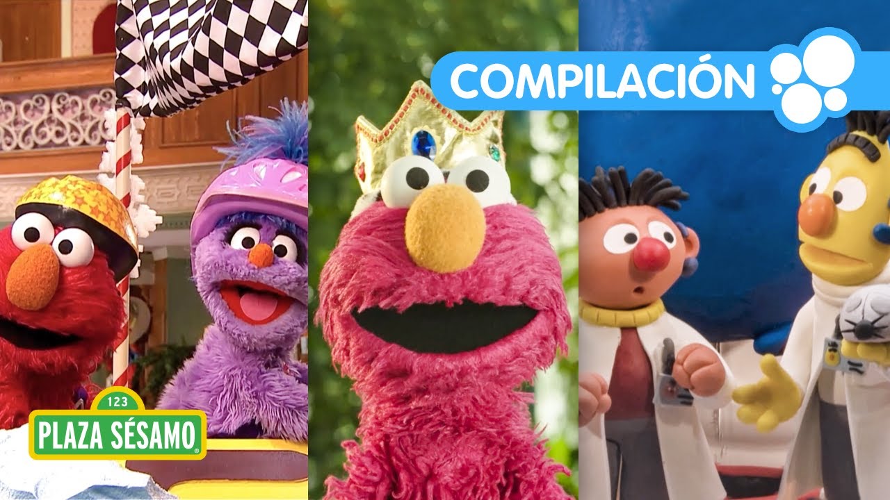 Plaza Sésamo: ¡Juegos y abrazos para compartir con Elmo y sus amigos! | 1 Hora de videos de Navidad