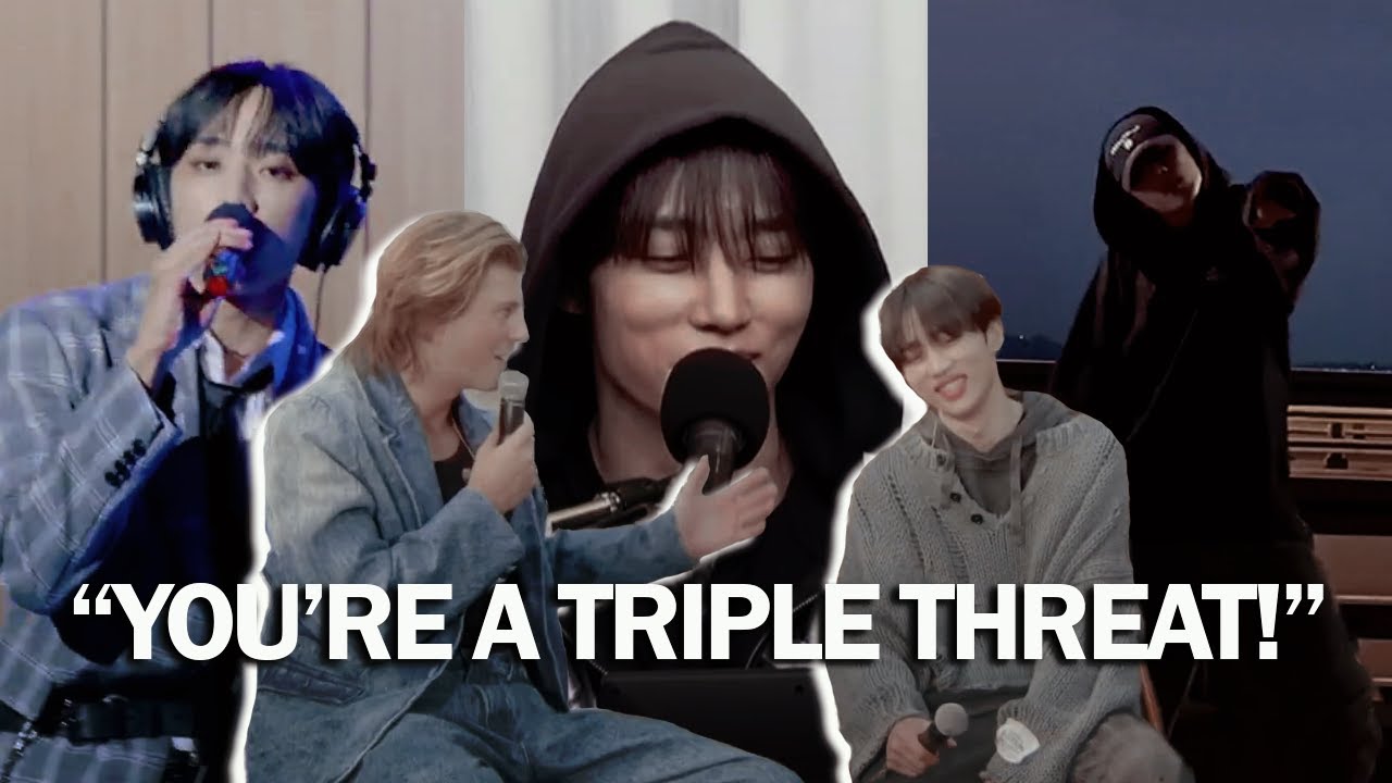 THE BOYZ Sunwoo being a triple threat