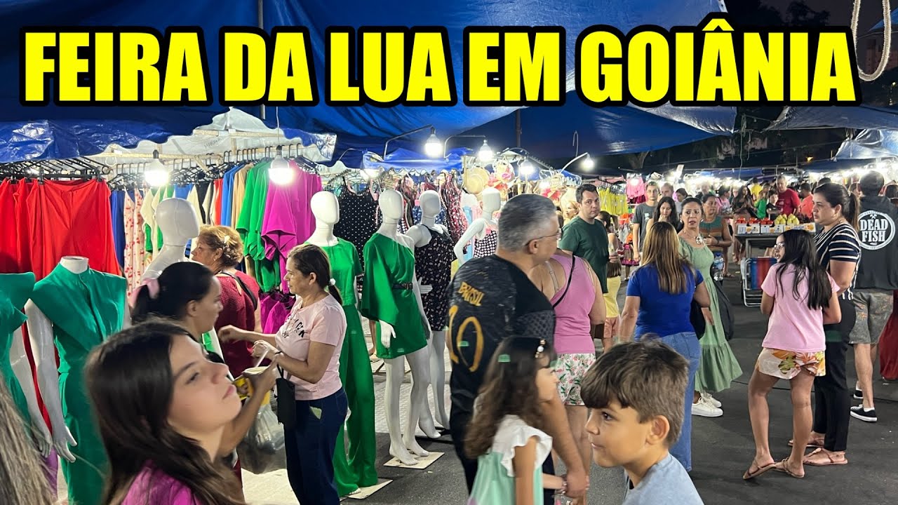 FUI CONHECER A MAIOR FEIRA DE GOIÂNIA