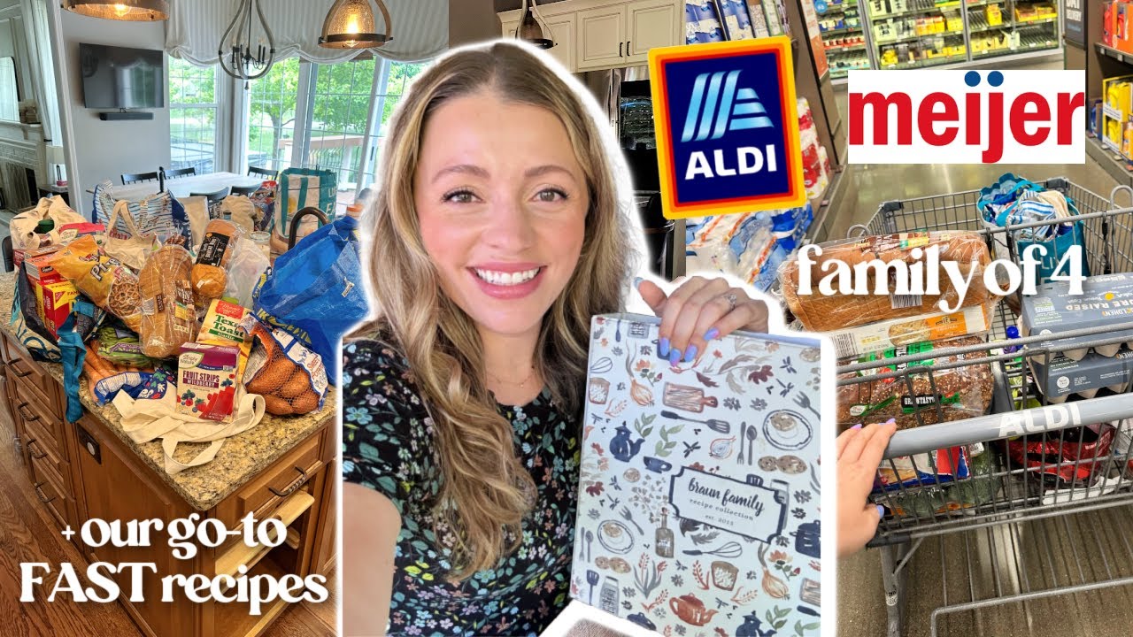 Продуктовый магазин + Доставка // Планирование питания + Наши любимые блюда Aldi!