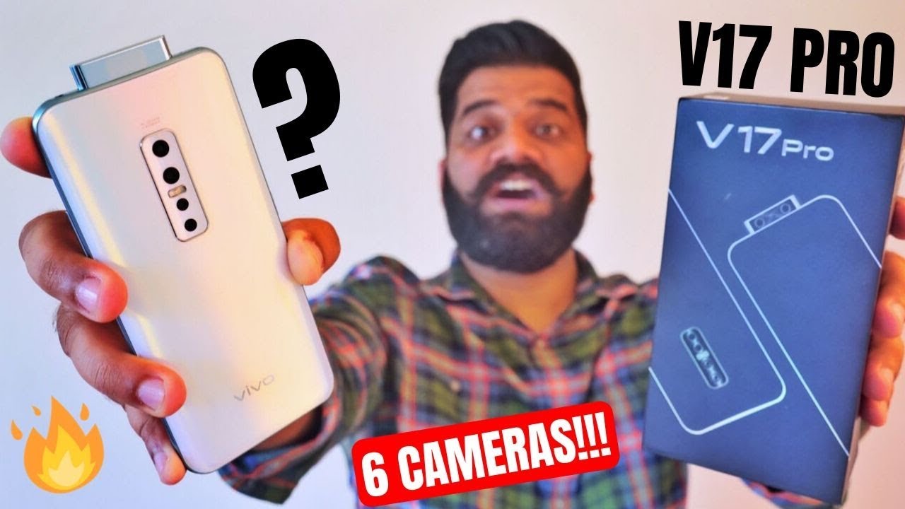 vivo V17 Pro Unboxing & First Look - 6 Cameras - Dual Pop Up Selfie #ClearAsReal?🔥🔥🔥